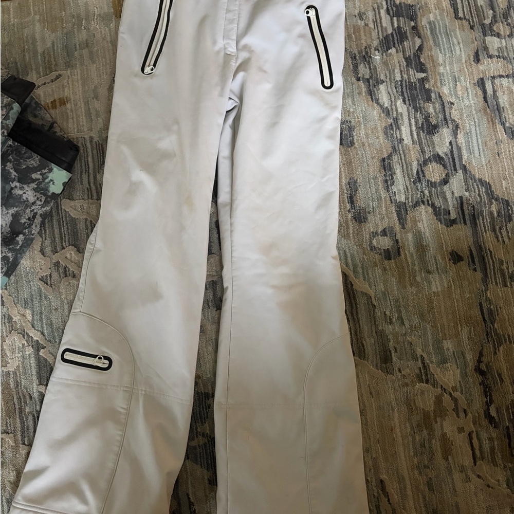 Women's Flare Pants in Cream